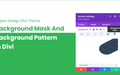 Background Mask And Background Pattern For Divi
